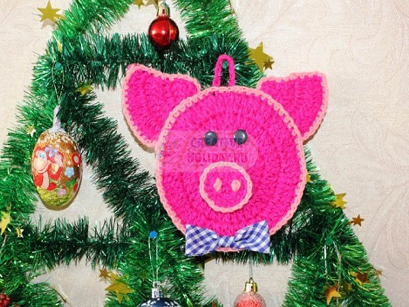 Красивые поделки на Новый год 2019. 100 идей с фото. Новогодние подарки 2019 своими руками. Как сделать свинку, кабана?