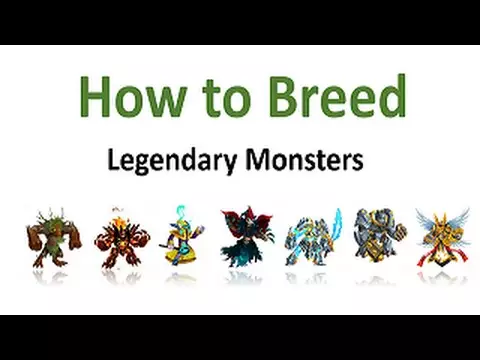 Как вывести легендарных монстров в Monster Legends. Лучшие и верные комбинации